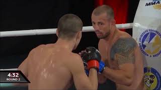 HighLight MMA Pro Ukraine  Gustavo Wurlitzer VS Maxim Pashkov [upl. by Ballard]