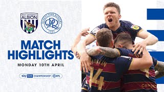 Heroics At The Hawthorns  Highlights  West Bromwich Albion 22 QPR [upl. by Terti525]