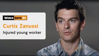 Curtis Zanussi Injured Young Worker  WorkSafeBC [upl. by Sueaddaht]