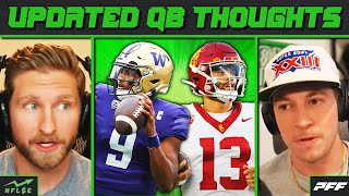 Updated ThoughtsRankings for Top QBs in 2024 NFL Draft Class [upl. by Noramac]