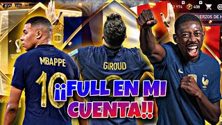 LLEGA EL FULL FRANCIA A MI CUENTA FICHAJES INCREÍBLES FIFA MOBILE 22 [upl. by Anyaj]