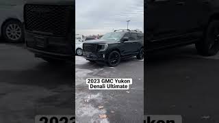 BLACKED OUT Yukon Denali Ultimate shorts gmc gmcyukon [upl. by Einot34]