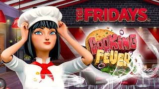 Cooking Fever X TGI Fridays  Official Update Trailer 🤩🍔 [upl. by Wyon626]