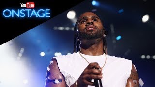 YouTube OnStage quotTrumpetsquot  Jason Derulo [upl. by Anelegna]