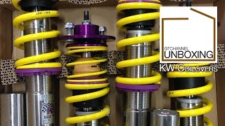 KW Clubsport Coilovers  GTChannel Unboxing Episode 3 [upl. by Ecilahc510]