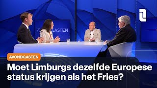 Moet Limburgs dezelfde Europese status krijgen als het Fries  AvondGasten Europa [upl. by Mide130]