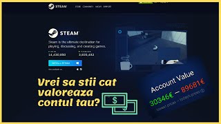 Vezi ce valoare are contul tau de Steam  2020  Cati bani ai investit [upl. by Deeas]