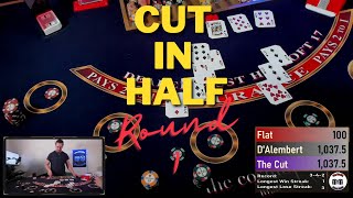 IS IT REALLY BETTER The DAlembert Cut  BlackJack System Review [upl. by Kronick192]