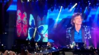 THE ROLLING STONES  Miss you  HYDE PARK 2013 [upl. by Mariann104]