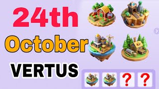 24th OCTOBER Vertus Daily Cipher Code  Today Vertus Code  Vertus Combo Today [upl. by Atsejam151]