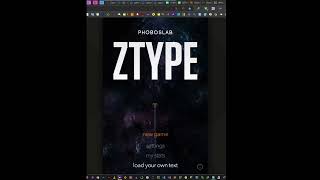 ZType – Typing Game  Type to Shoot [upl. by Ocramed145]