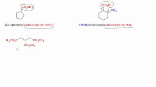 Nomenclatura de Ésteres [upl. by Ylac]