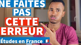 Ne faites pas cette erreur sur Campus France 🇫🇷  Etudes en France [upl. by Osman]