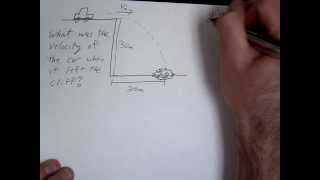 horizontal projectile motion [upl. by Lowndes]