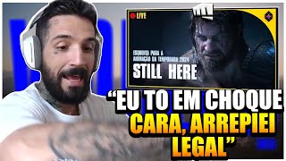 BRTT ARREPIOU REAGINDO A NOVA CINEMATIC DO LOL  Still Here  Animação da Temporada 2024 [upl. by Ahsimak]