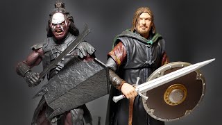 quotLord of the Ringsquot Boromir amp Lurtz Figure Review [upl. by Tilden]