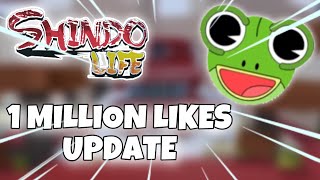 500 SPINS CODE NEW 1 MILLION LIKES UPDATE Free Update Codes Shindo Life RellGames Roblox [upl. by Granese564]