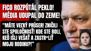 NEZASTAVITEĽNÝ Fico narobil poriadok s médiami Nastal čas aby som to povedal na plné ústa [upl. by Ajnat]