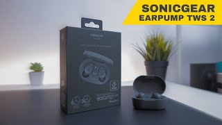 Review SONICGEAR EARPUMP TWS 2  200 Ribuan Bukan Kaleng Kaleng [upl. by Bernardi735]