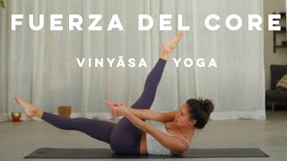 Clase de yoga Vinyasa Yoga Core Clase Completa 45 minutos [upl. by Pokorny709]