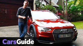 Audi A4 Allroad Quattro 2016 review  first drive video [upl. by Montford]