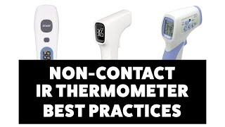 How to use an Infrared Thermometer to Test Skin Temperature [upl. by Schlenger]