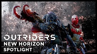 Outriders New Horizon Update Spotlight ESRB [upl. by Tillman796]