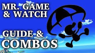 How To Play Mr Game and Watch In Super Smash Bros Ultimate Combos and Guide [upl. by Ailak132]