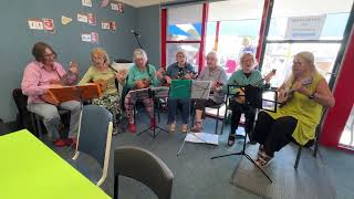 U3A Kyneton ukulele players perform at Tylden [upl. by Emlen]