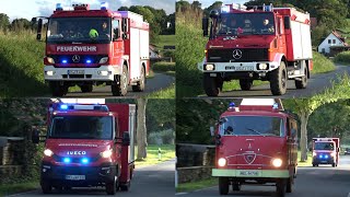 Werkfeuerwehr  Sirenenalarm Waldbrand droht auf Sternwarte überzugreifen I Feuerwehr Melle [upl. by Nicoline575]