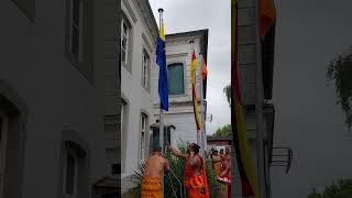 Jüchen Sri Navasakthi Vinayagar Flagge [upl. by Tirb]