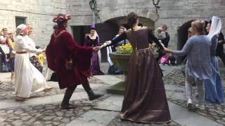 Medieval dance teaching [upl. by Olga]