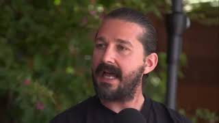 SHIA LEBEOUF  FAITH WITH JON BERNTHAL ON REAL ONES [upl. by Hebbe]