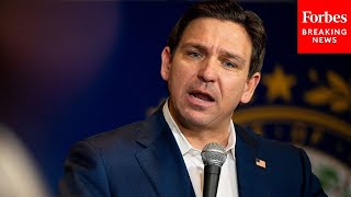 If You Do That In Florida DeSantis Rips Handling Of AntiIsrael Protesters At Columbia [upl. by Trometer]