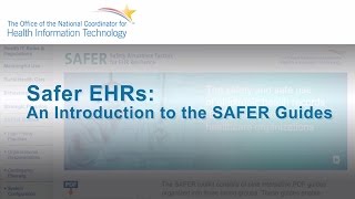 SAFER Guides for EHRs [upl. by Colene141]