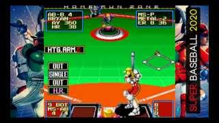 SNES  Super Baseball 2020 [upl. by Ettelracs309]