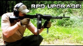 Modernized RPD Machine Gun by DS Arms  Down Range With Funker Tactical [upl. by Cottrell]