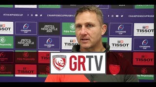 GRTV  Ackermann stresses that Gloucester Rugby will need to be at their best at Chiefs [upl. by Benedikta]