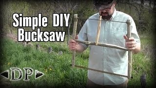 Simple DIY Buck Saw [upl. by Aicetel]