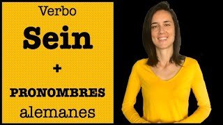 🇩🇪Verbo SEIN  Pronombres alemanes🇩🇪⎢Aprender alemán⎢Gramática alemana⎢Idiomas y emigración [upl. by Sexton791]