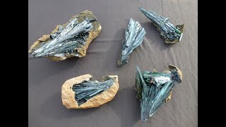 Mineralien  900  Vivianite aus Brasilien [upl. by Jaala]