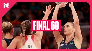 Vixens vs Thunderbirds Final 60  Suncorp Super Netball Round 1 [upl. by Eellac]