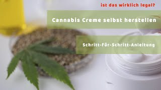 So machen Sie Cannabis Creme zu Hause [upl. by Grant]