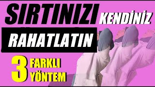 SIRT AÇMA HAREKETLERİ  SIRT AĞRISI  OMURGA KÜTLETME  OMURGA ESNETME  Fizyoterapist Aynur BAŞ [upl. by Hadias]