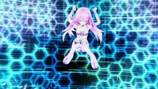 Purple Sister Transformation Sequence ♡ Megadimension Neptunia VII [upl. by Lewej]