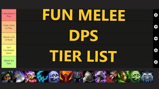 The War Within Most Fun Melee DPS Tier List [upl. by Mellie]