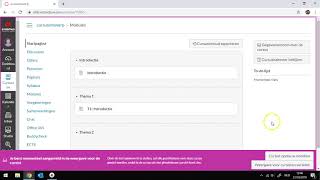 Canvas LMS 25  Je startpagina instellen [upl. by Irol]