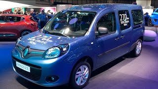 The All New 2017 Renault Kangoo ZE In detail review walkaround Interior Exterior [upl. by Aramois]