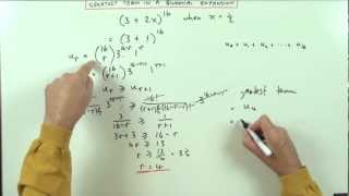 Binomial Expansion part 4  Finding the greatest term [upl. by Getraer]