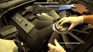 BMW Fan Clutch Removal With Tips And Tricks To Help You Remove The Radiator Fan E46 3 Series [upl. by Anek]